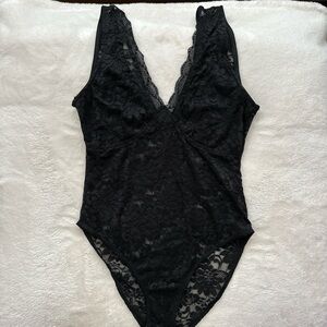 Black Lace Bodysuit